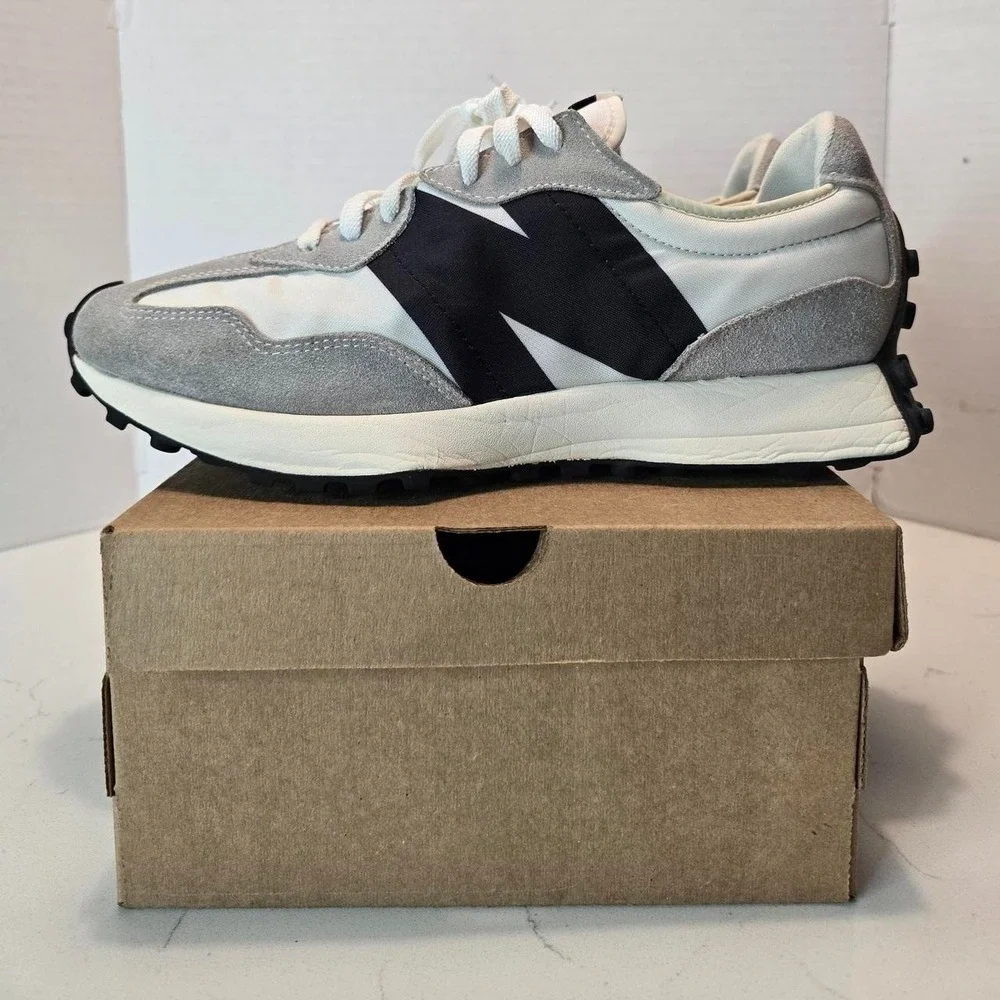 New Balance 327 MS327FE Sea Salt/ Black Men's- 11.5 US - Picture 4 of 8